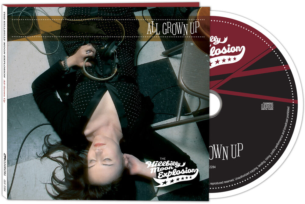 the album cover for Hillbilly Moon Explosion - All Grown Up [Digipak]