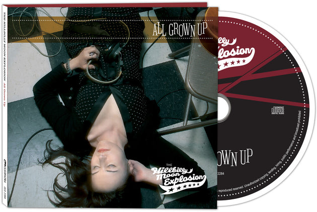 the album cover for Hillbilly Moon Explosion - All Grown Up [Digipak]