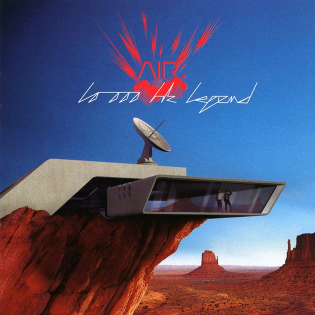 the album cover for AIR - 10 000 Hz Legend (Wbr)