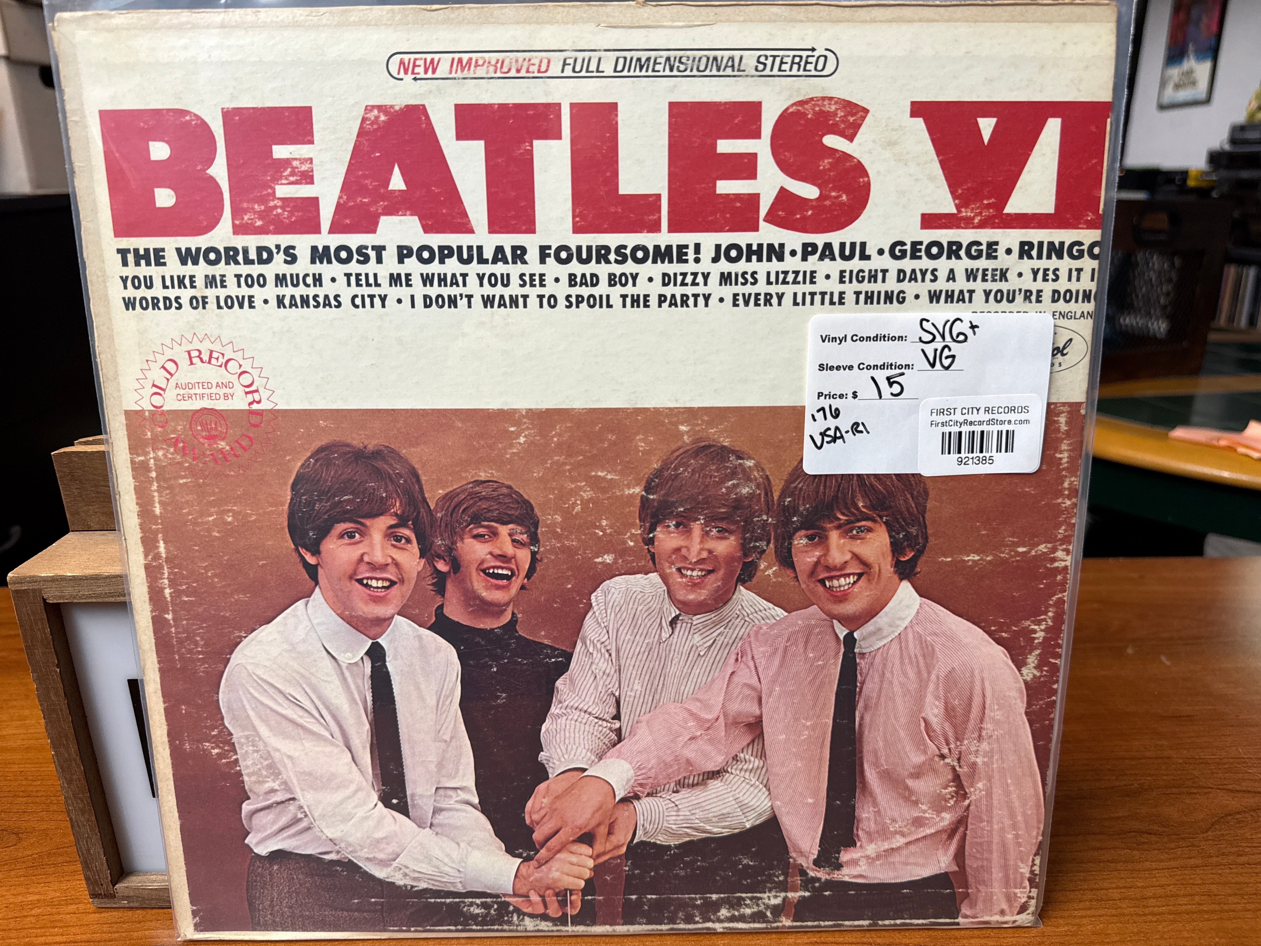 Beatles - VI (1976, USED)
