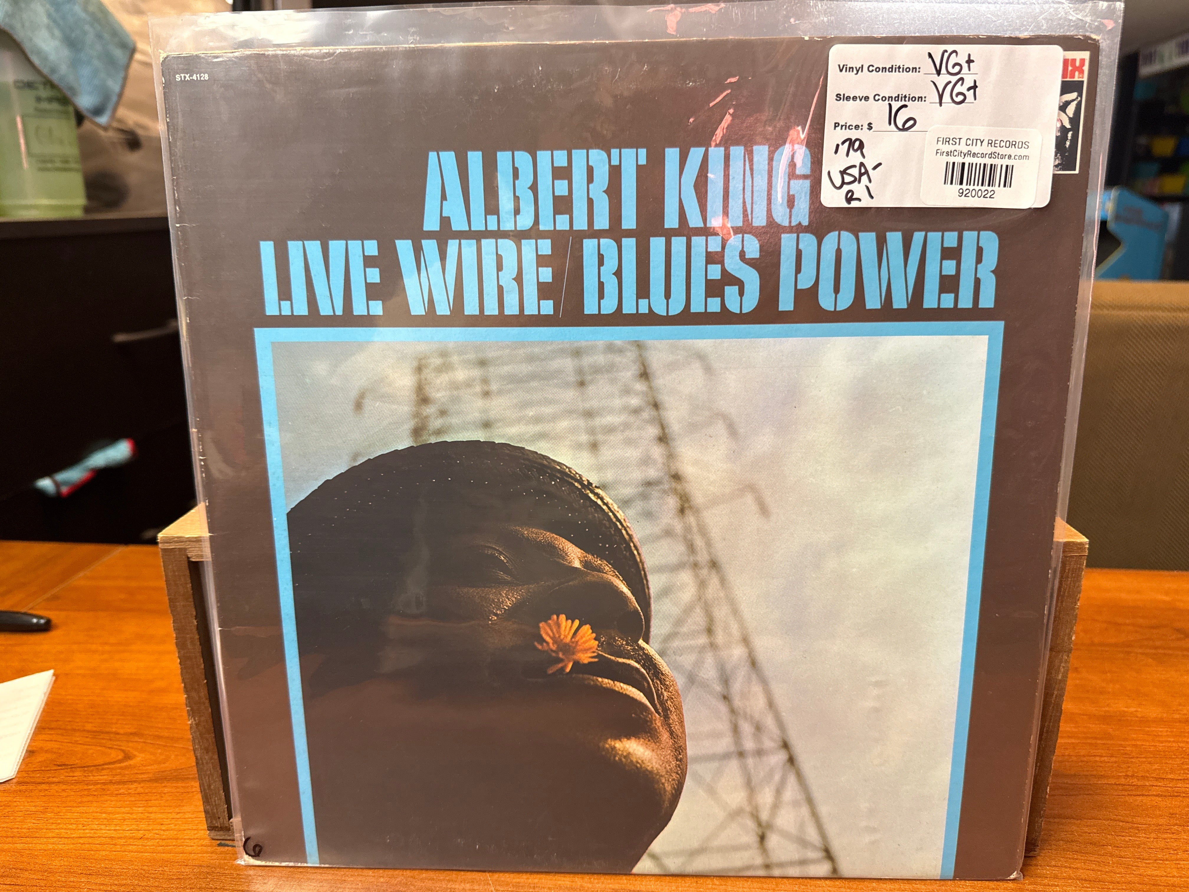 Albert King - Live Wire/Blues Power (1979, USED)
