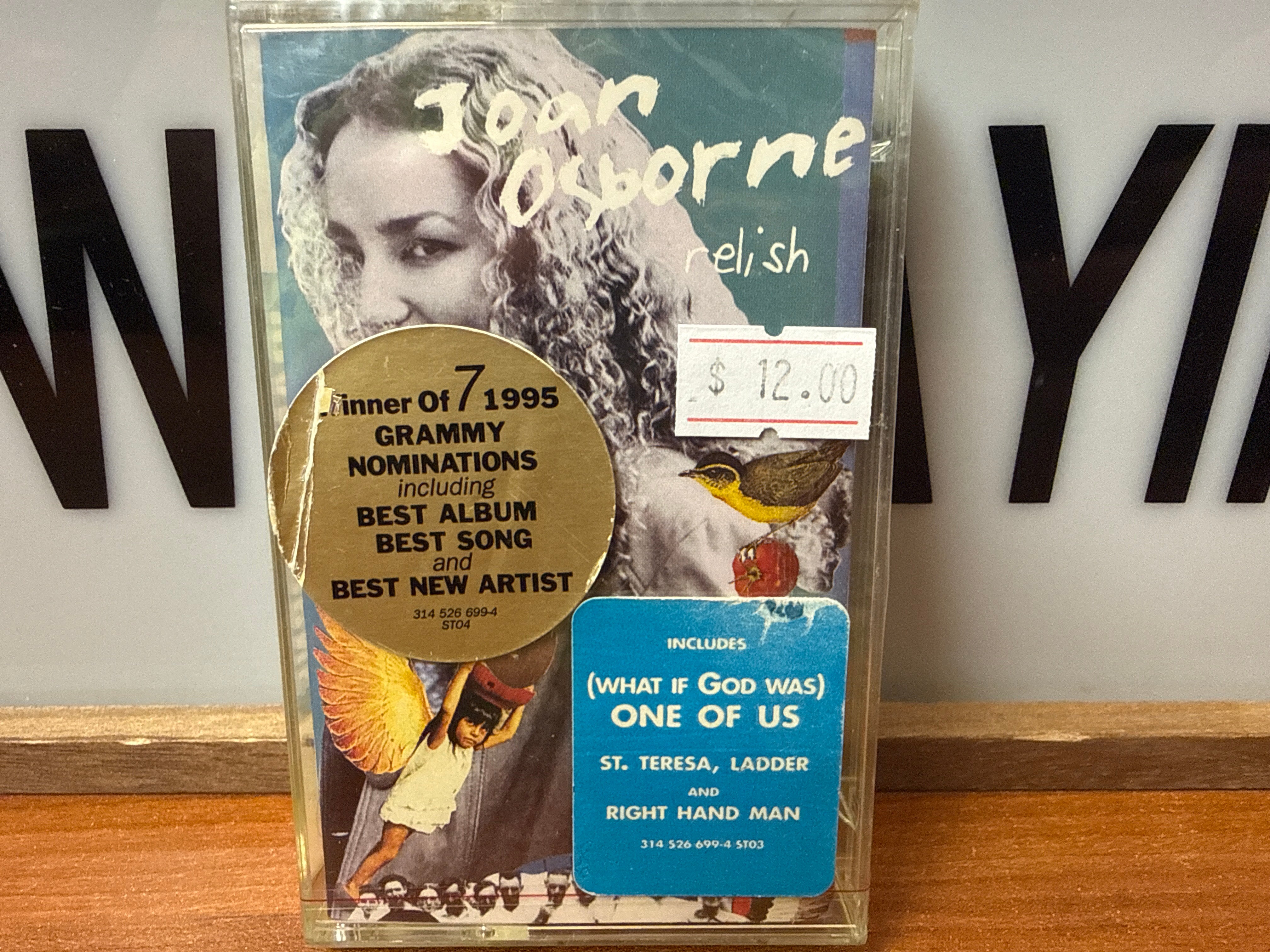 Joan Osborne - Relish (Sealed, CASSETTE)