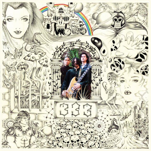 the album cover for Meatbodies - 333 [LP]