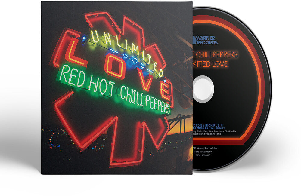 the album cover for Red Hot Chili Peppers - Unlimited Love