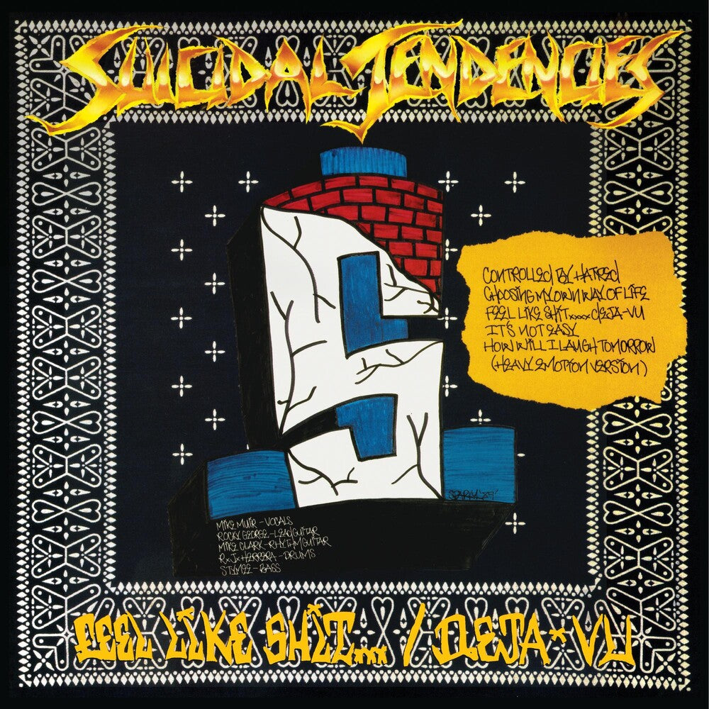 the album cover for Suicidal Tendencies - Controlled By Hatred/Feel Like Shit...Deja Vu [Indie Exclusive Limited Edition Fruit Punch LP]