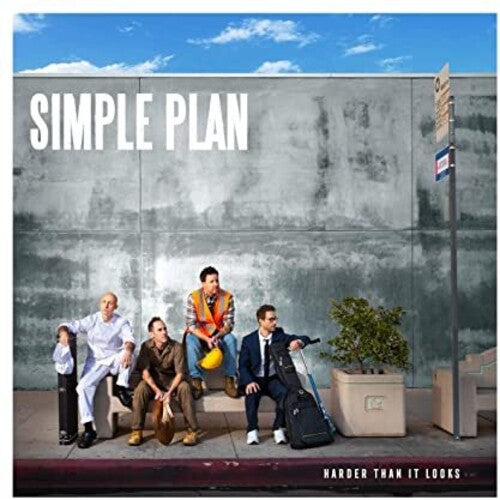 Simple Plan - Harder Than It Looks (Blue Marbled Vinyl)