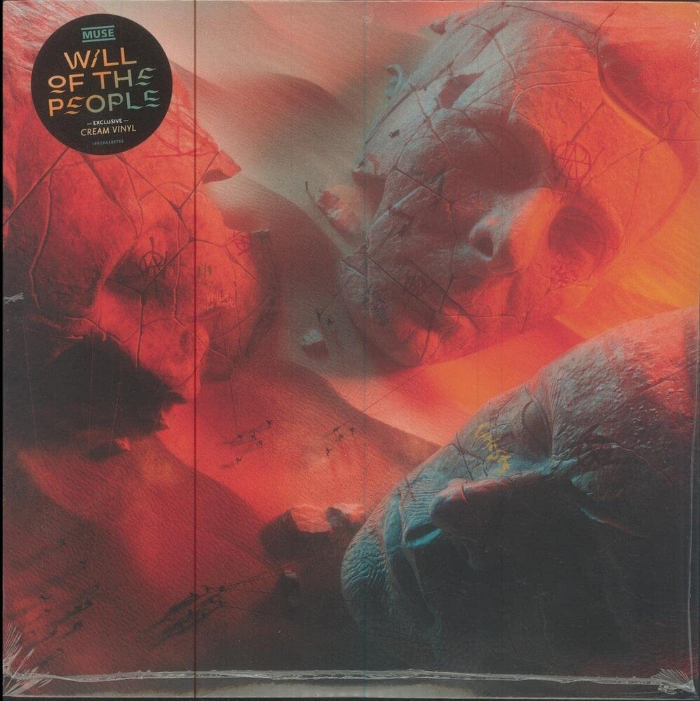 the album cover for Muse - Will Of The People [Indie Exclusive Limited Edition Cream LP]