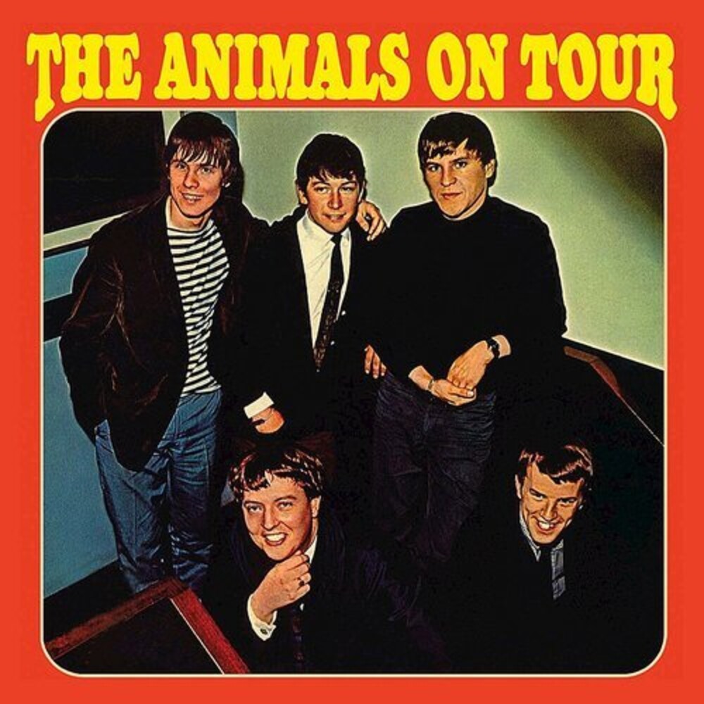 the album cover for The Animals - The Animals On Tour