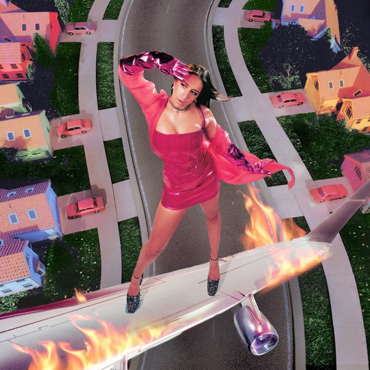 the album cover for Tate McRae - i used to think i could fly
