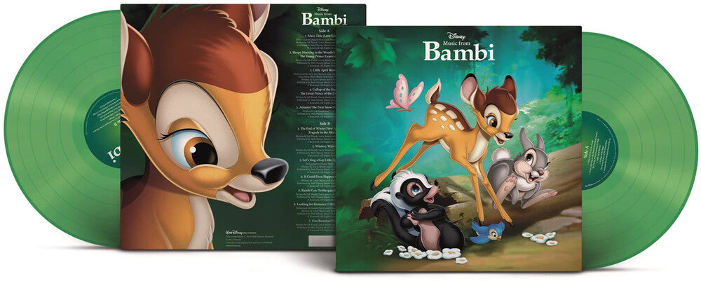 the album cover for Music From Bambi: 80th Anniversary / O.S.T. (Colv) - Music From Bambi: 80th Anniversary / O.S.T. [Colored Vinyl]