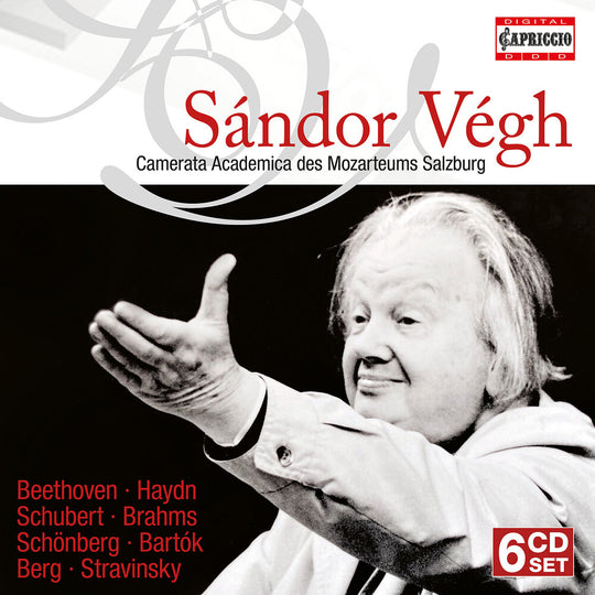 the album cover for Bartok - Sandor Vegh Conducts (Box)
