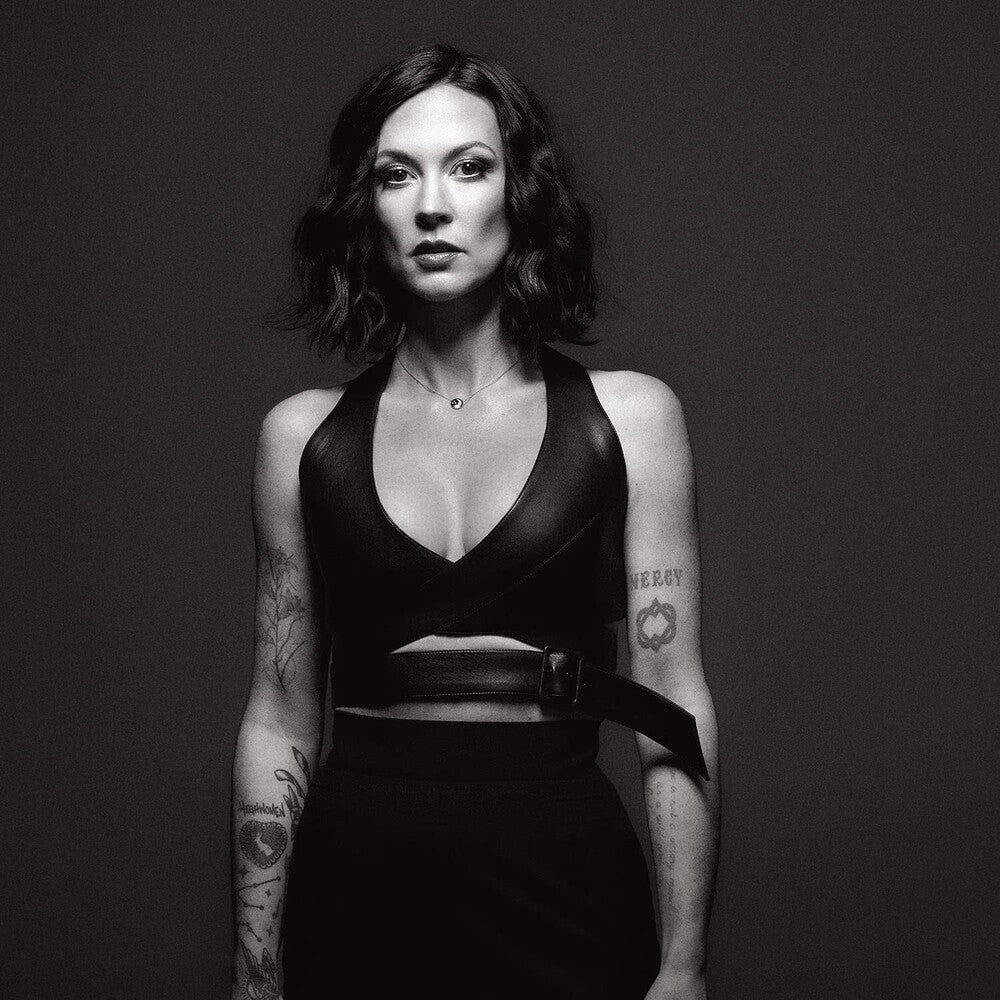 the album cover for Amanda Shires - Take It Like A Man [Red LP]