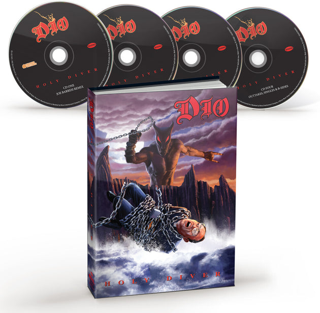 the album cover for Dio - Holy Diver: Joe Barresi Remix Edition [Super Deluxe 4CD]