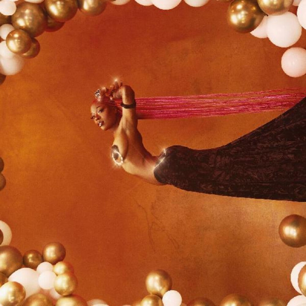 the album cover for Sudan Archives - Natural Brown Prom Queen