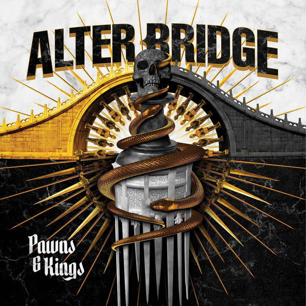 the album cover for Alter Bridge - Pawns & Kings [Indie Exclusive Limited Edition Sun Yellow LP]