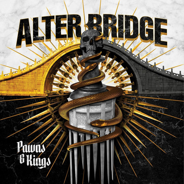 the album cover for Alter Bridge - Pawns & Kings [Indie Exclusive Limited Edition Sun Yellow LP]