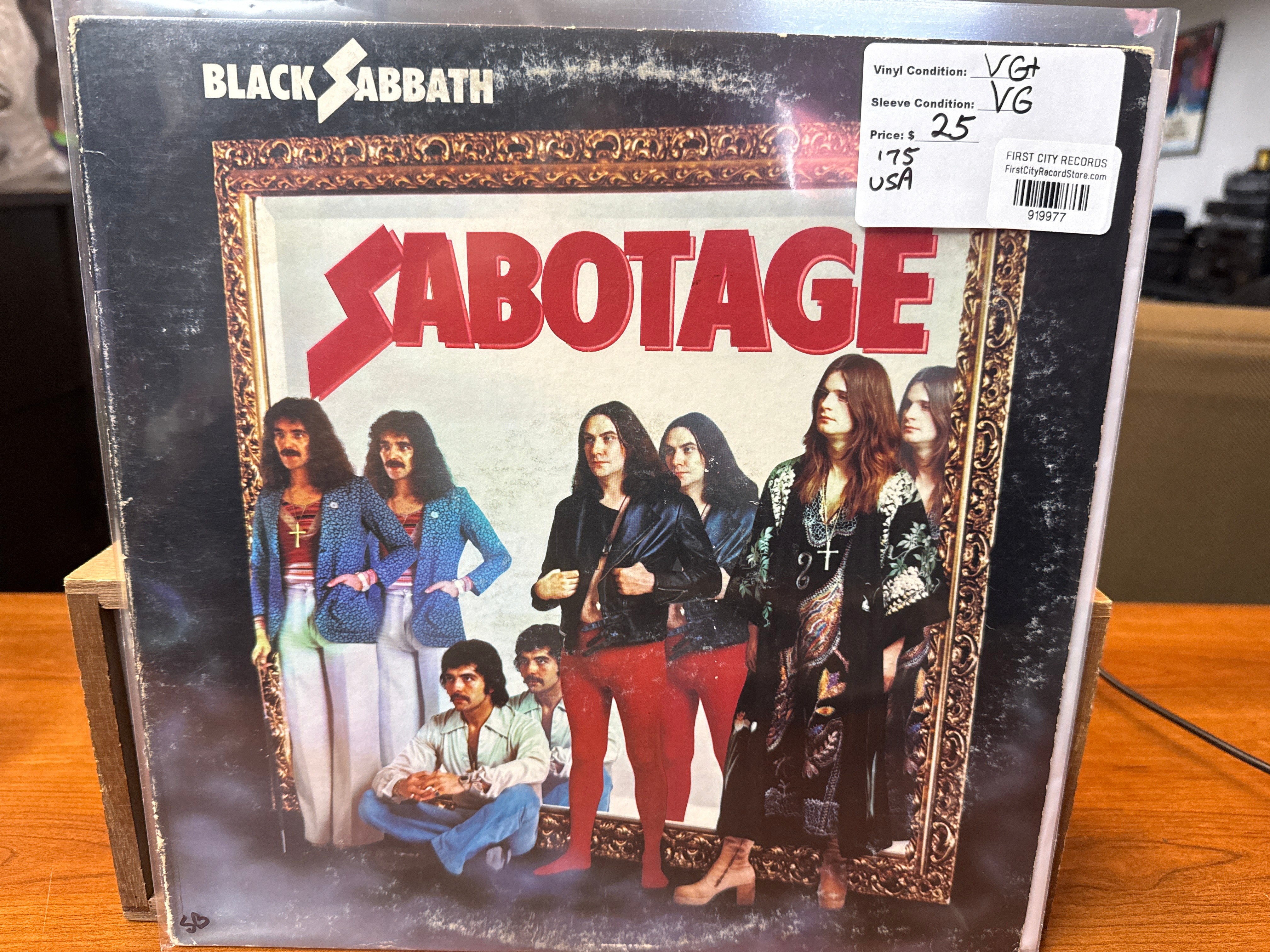 Black Sabbath - Sabotage (1975, USED)