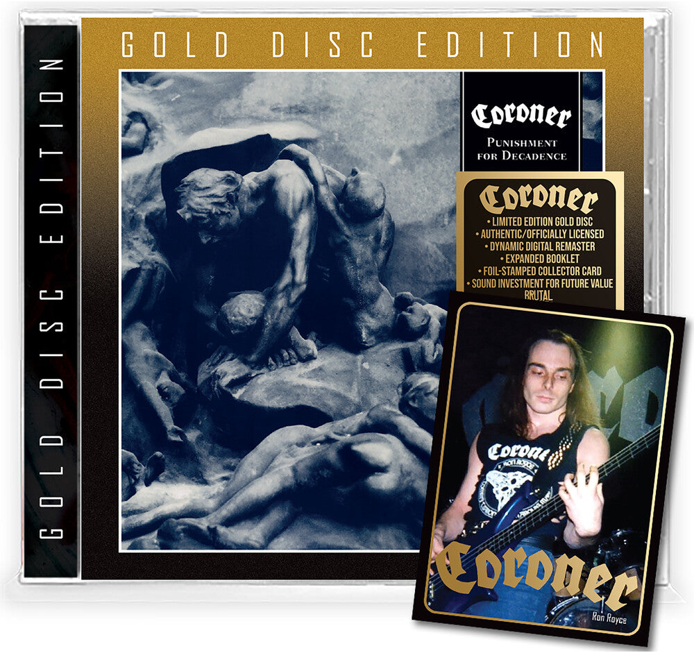 the album cover for Coroner - Punishment For Decadence