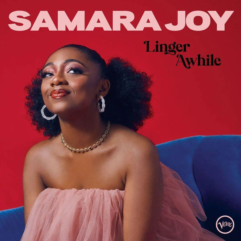 the album cover for Samara Joy - Linger Awhile