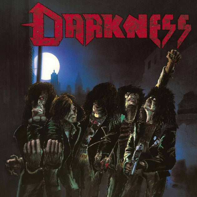 the album cover for The Darkness - Death Squad - Splatter [Colored Vinyl]
