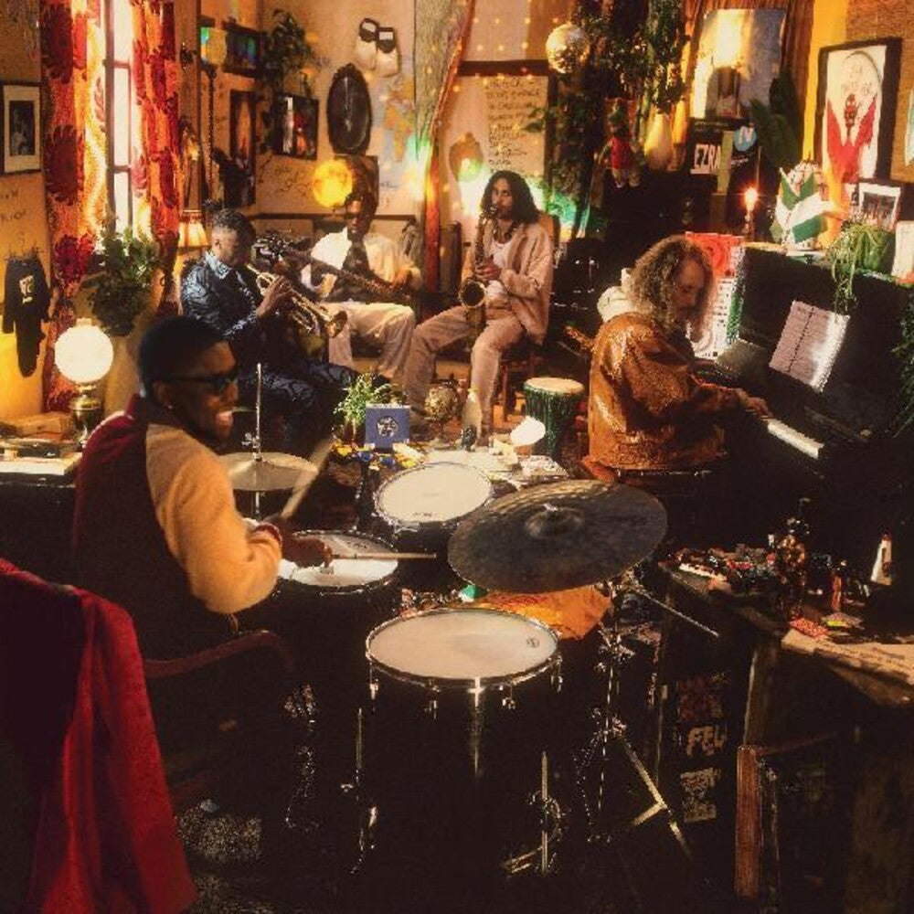 the album cover for Ezra Collective - Where I'm Meant To Be