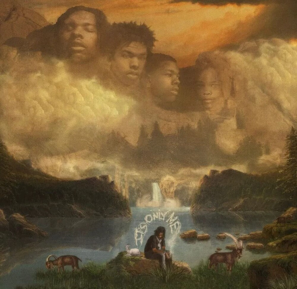the album cover for Lil Baby - It's Only Me