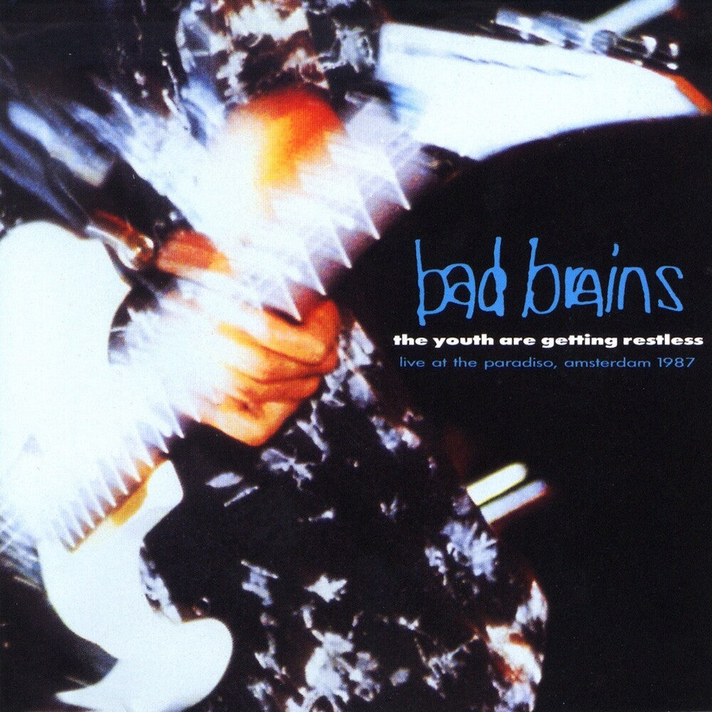the album cover for Bad Brains - The Youth Are Getting Restless