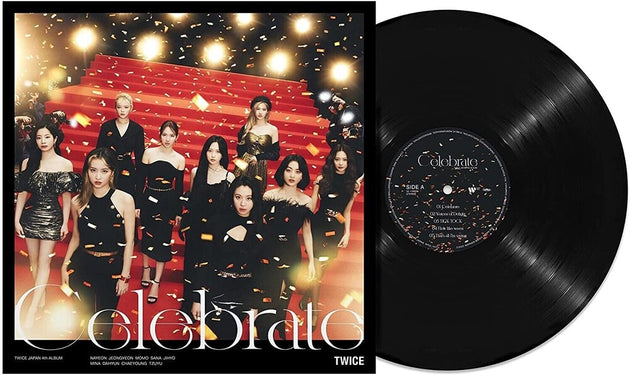 the album cover for TWICE - Celebrate (Jpn)
