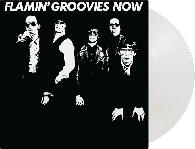 the album cover for Flamin Groovies - Now [Colored Vinyl] [Limited Edition] [180 Gram] (Wht) (Hol)