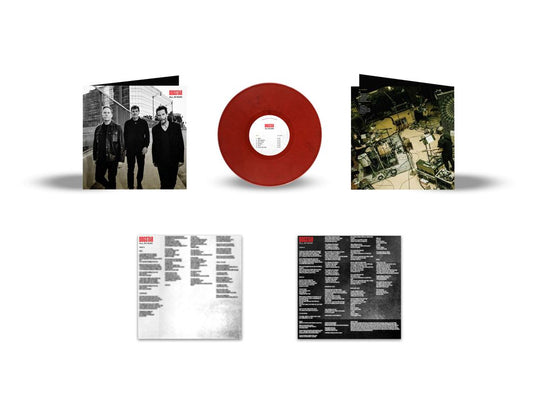 the album cover for Dogstar - All In Now [Indie Exclusive Opaque Red Marble]