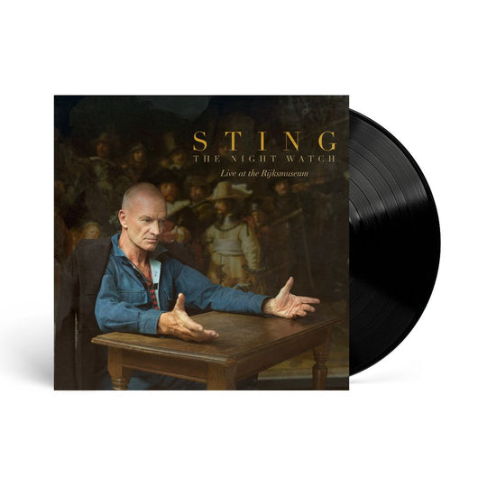 the album cover for Sting - The Night Watch (Live at the Rijksmuseum) [180g]
