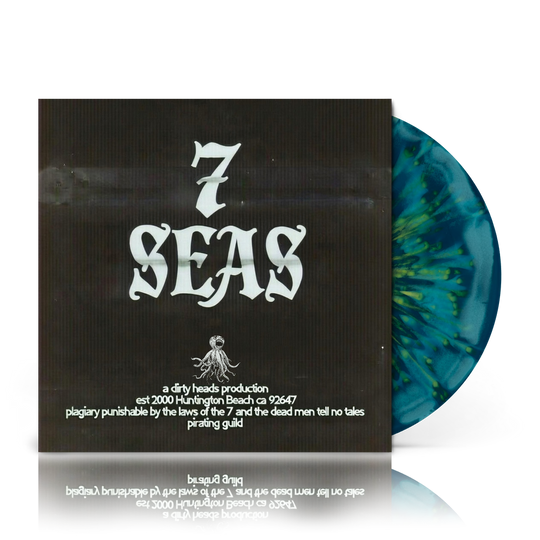 the album cover for Dirty Heads - 7 Seas [Indie Exclusive Algae Splatter]