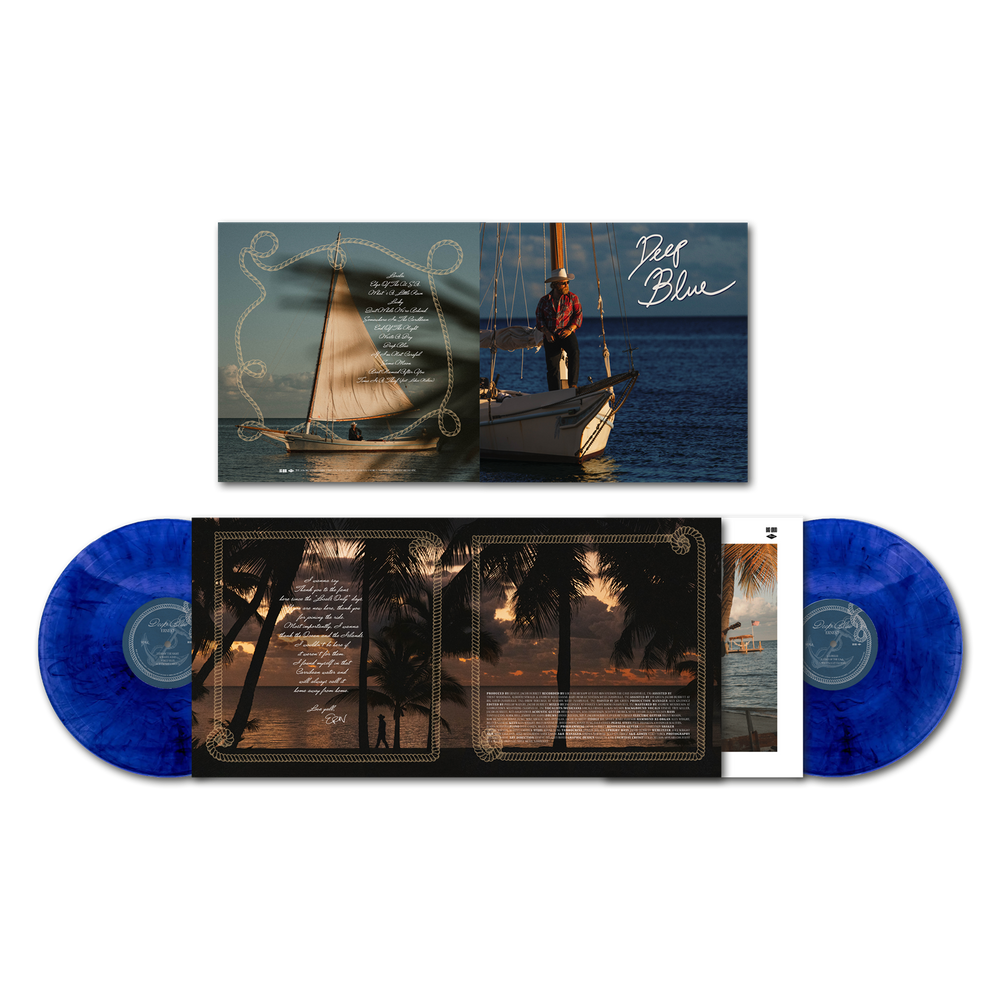 the album cover for Ernest - Deep Blue [Dark Water]