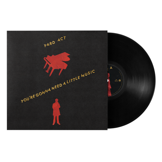 the album cover for Yard Act - You're Gonna Need A Little Music [Black]