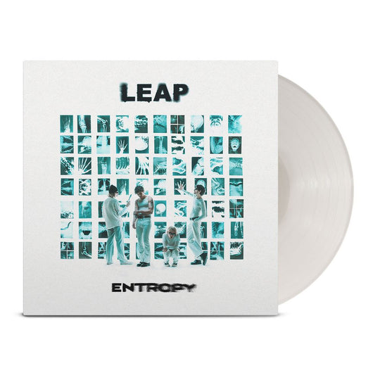 the album cover for Leap - Entropy [White]