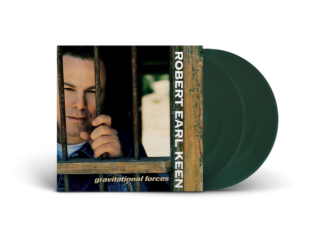 the album cover for Robert Earl Keen - Gravitational Forces [Forest Green]