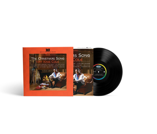 the album cover for Nat King Cole - The Christmas Song (DSS One-Step Vinyl) [180g LP]