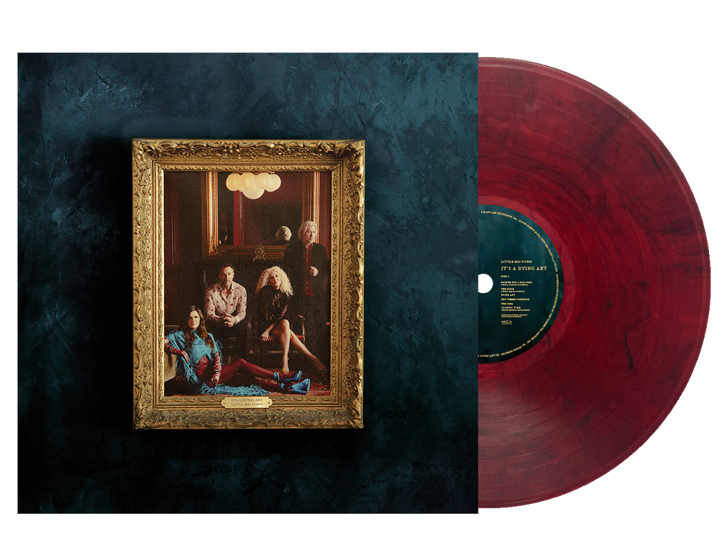 the album cover for Little Big Town - It's a Dying Art [Sangria]