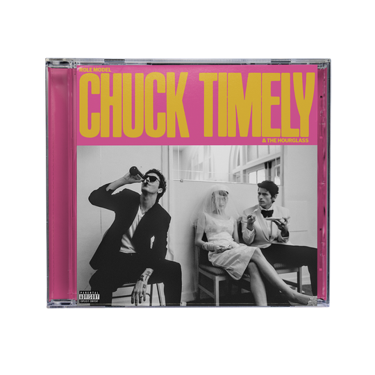 the album cover for Role Model - Chuck Timely & the Hourglass