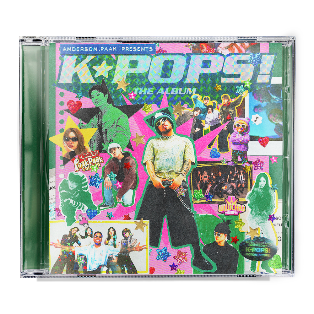the album cover for Anderson.Paak - K-POPS! (Music from and Inspired by K-POPS! Motion Picture) [Indie Exclusive]
