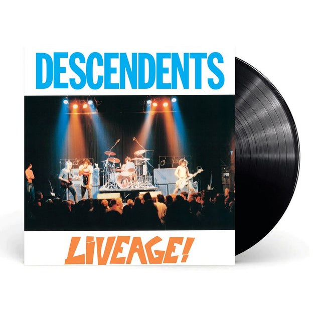 the album cover for Descendents - Liveage! - 2026 [Black]