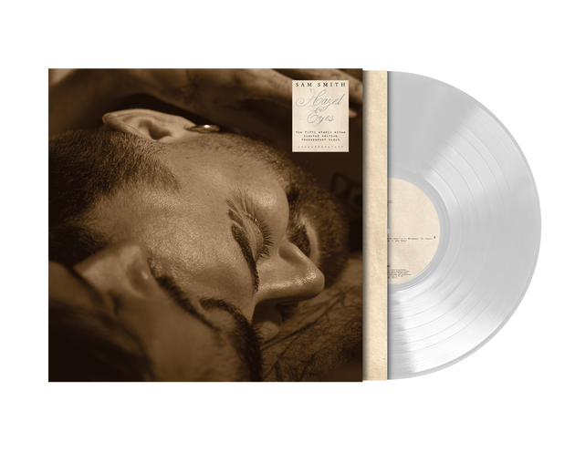the album cover for Sam Smith - Hazel Eyes [Indie Exclusive Transparent with Alt Cover]
