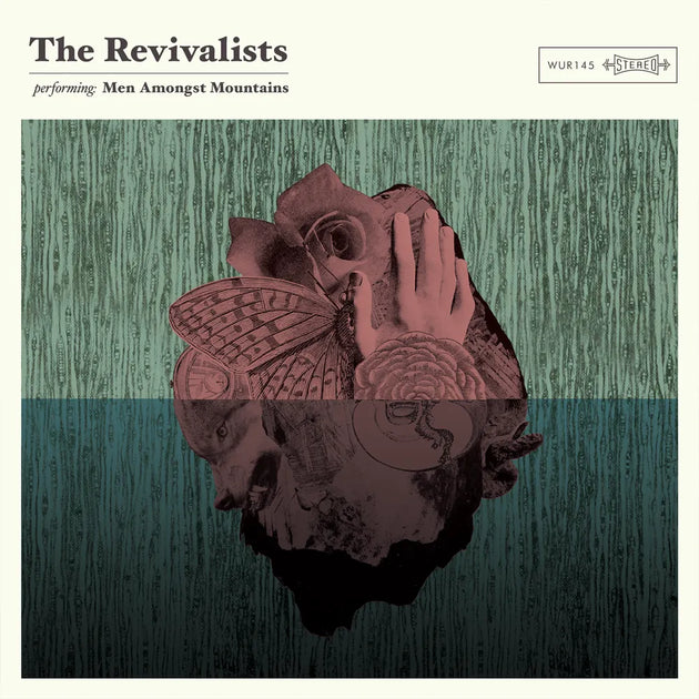 the album cover for The Revivalists - Men Amongst Mountains - 2026 [Indie Exclusive Eco-friendly Lavender Blend]