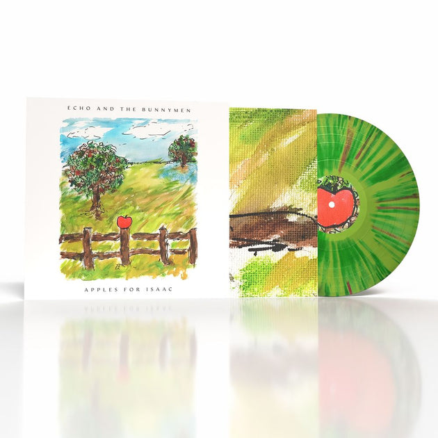 the album cover for Echo & The Bunnymen - Apples For Isaac [Indie Exclusive Green Splatter]