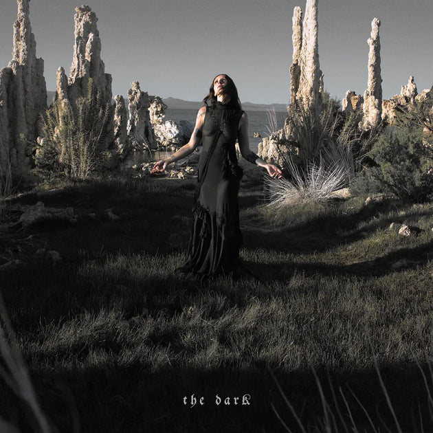the album cover for Chelsea Wolfe - The Dark [Indie Exclusive Translucent Dark Grass Green]