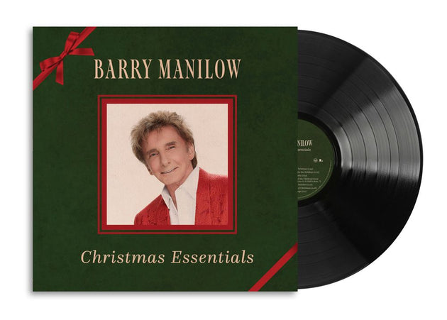 the album cover for Barry Manilow - Christmas Essentials