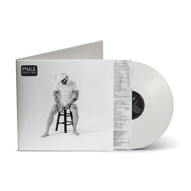 the album cover for Orville Peck - Mule [White]