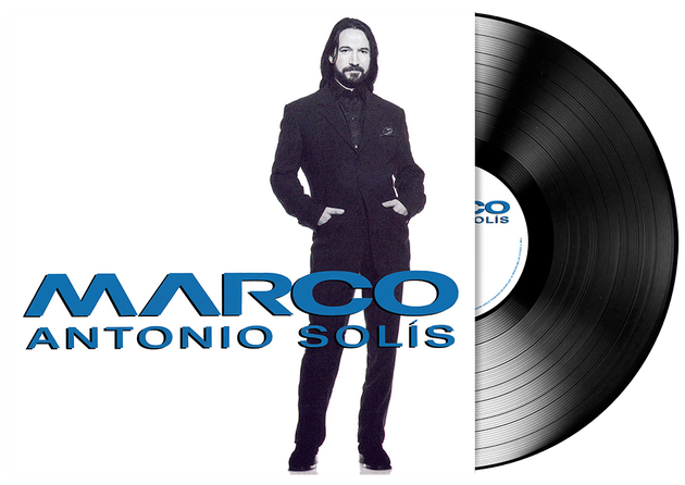 the album cover for Marco Solis  Antonio - Marco Antonio Solms