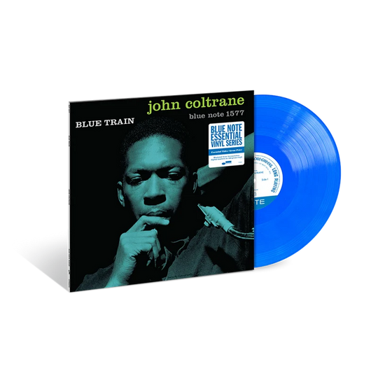the album cover for John Coltrane - Blue Train (Blue Note Essential Vinyl Series)