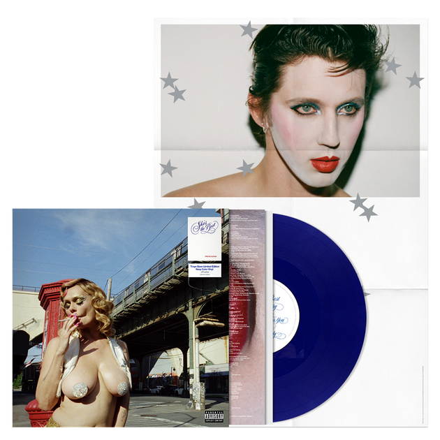 the album cover for Troye Sivan - She's the Best [Indie Exclusive Navy with Poster]